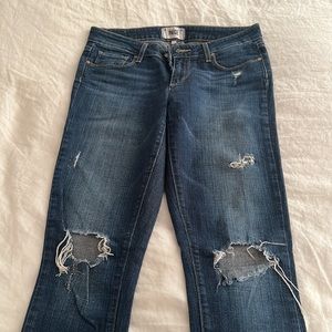 Paige ripped skinny jeans